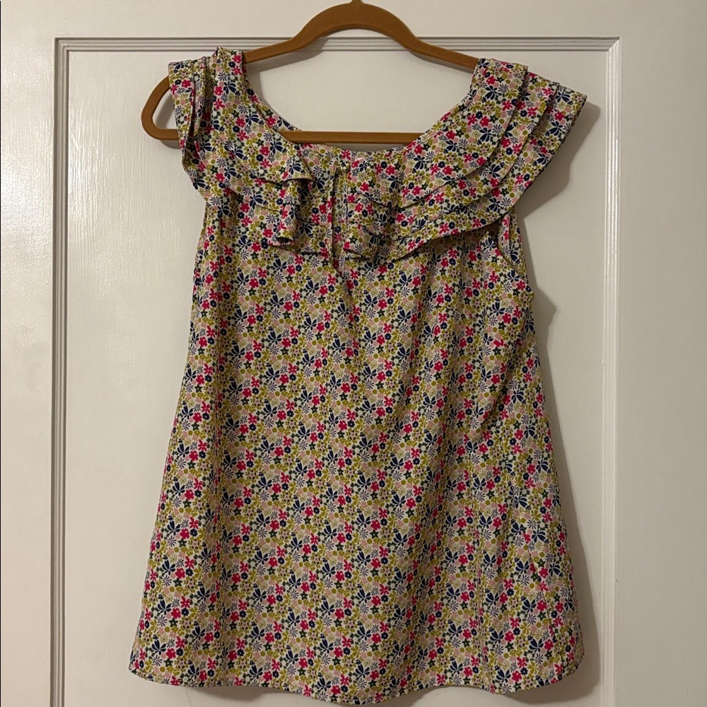 Liberty of London Floral Multicolor Blouse
